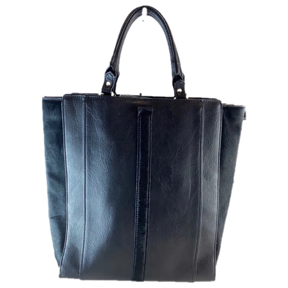 Zara Handbags - Zara Basic Black Rectangular Handbag Laptop